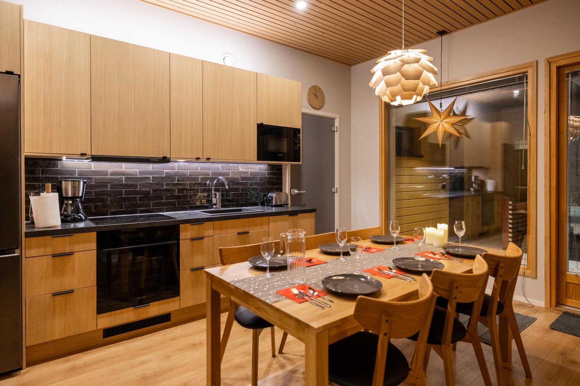 Premium Lapland Villa With Jaguzzi Рованиеми Экстерьер фото